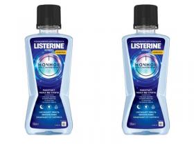LISTERINE Набор Ополаскиватели Ополаскиватель для полости рта Ночное восстановление 400 мл2 штуки. фото