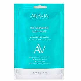 Aravia Laboratories Альгинатная маска с экстрактом мяты и спирулины Ice Seaweed Algin Mask, 30 г. фото