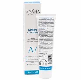 Aravia Laboratories Маска мультиактивная с голубой глиной Mineral Clay Mask, 100 мл. фото