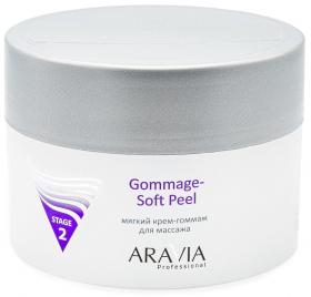 Aravia Professional Мягкий крем-гоммаж для массажа Gommage - Soft Peel, 150 мл. фото