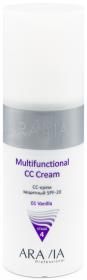 Aravia Professional CC-Крем защитный SPF-20 multifunctional CC cream vanilla01, 150 мл. фото