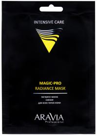 Aravia Professional Тканевая экспресс-маска сияние для всех типов кожи Magic  Pro Radiance Mask, 1 шт. фото