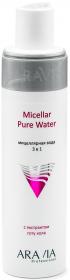Aravia Professional Мицеллярная вода 3 в 1 с экстрактом готу кола Micellar Pure Water, 250 мл. фото