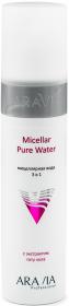 Aravia Professional Мицеллярная вода 3 в 1 с экстрактом готу кола Micellar Pure Water, 250 мл. фото