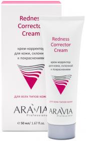 Aravia Professional Крем-корректор для кожи лица, склонной к покраснениям Redness Corrector Cream, 50 мл. фото