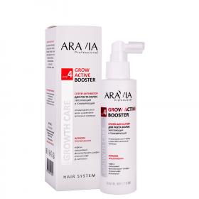 Aravia Professional Спрей-активатор для роста волос укрепляющий и тонизирующий Grow Active Booster, 150 мл. фото