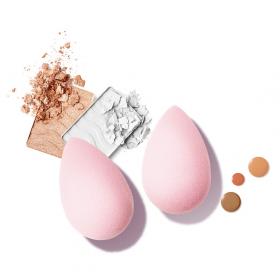 Beautyblender Набор 2 спонжа micro.mini bubble, нежно-розовый. фото