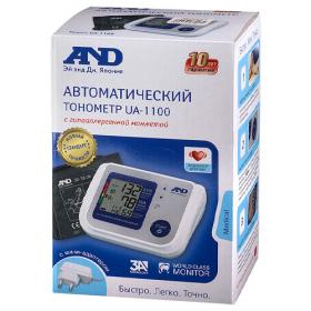 AND Тонометр UA-1100 автомат с адаптером. фото