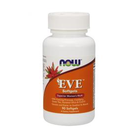 Now Foods Витамины для женского здоровья Ева 1530 мг, 90 таблеток. фото