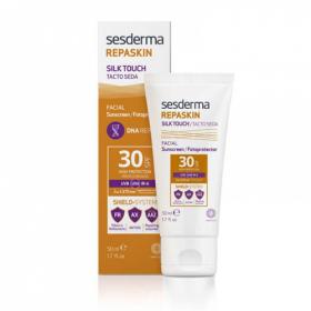 Sesderma Солнцезащитное средство с нежностью шелка для лица REPASKIN SILK TOUCH Facial Sunscreen SPF30, 50 мл. фото