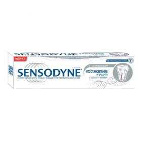 Sensodyne Отбеливающая зубная паста Восстановление и защита, 75 мл. фото