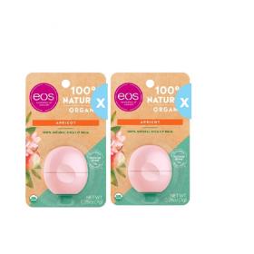 Eos Набор Бальзам для губ Organic honey lip balm на картонной подложке х 2 шт. фото