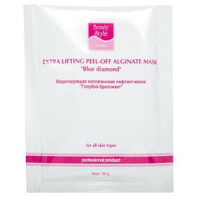 Beauty Style Моделирующая коллагеновая  лифтинг-маска Голубой бриллиант 30 гр. фото