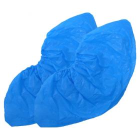 Чистовье Бахилы медицинские одноразовые полиэтиленовые синие, 100 х 4,5 г. фото