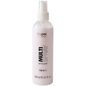 Kapous Professional Мультиспрей для укладки волос 18 в 1 Multi Spray, 250 мл. фото