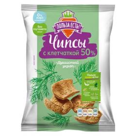 Racionika Чипсы с клетчаткой Душистый укроп 90 г. фото