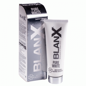 Blanx Pro Pure White Зубная паста Про-чистый белый 75 мл. фото