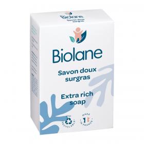 Biolane Мыло туалетное детское питательное Extra Rich Soap, 150 гр. фото