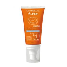 Avene Солнцезащитная эмульсия SPF 50 без отдушек 50 мл. фото