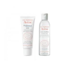 Avene Набор Гидранс Легкий увлажняющий крем 40 мл  Мицеллярный лосьон 50 мл. фото