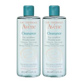 Avene Набор Клинанс Мицеллярная вода Cleanance 400 мл х 2 шт.. фото