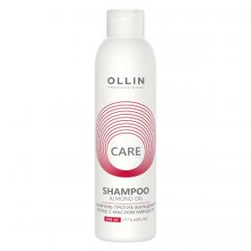 Ollin Professional Шампунь против выпадения волос с маслом миндаля, 250 мл. фото