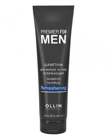 Ollin Professional Освежающий шампунь для волос и тела 250 мл. фото
