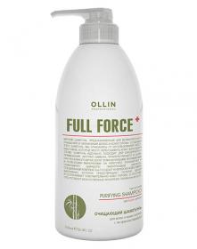 Ollin Professional Очищающий шампунь для волос и кожи головы с экстрактом бамбука, 750 мл. фото