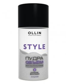 Ollin Professional Пудра для прикорневого объёма волос сильной фиксации, 10 г. фото