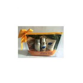 Phyto Набор Фитокератин Шампунь 50 мл  Фитобом Восстановление 50 мл  Спрей Термо-Актив 30 мл. фото