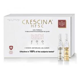 Crescina Комплекс 200 Лосьон для стимулирования роста волос для мужчин 10 лосьон против выпадения волос 10. фото
