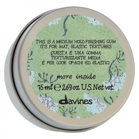 Davines Гель для укладки матовых подвижных текстур More Inside Medium Hold Finishing Gum, 75 мл. фото