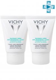 Vichy Комплект Дезодорант- крем 7 дней, регулирующий избыточное потоотделение,2 шт. по 30 мл. фото