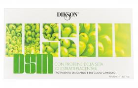 Dikson Ухаживающая сыворотка с протеинами шелка для чувствительной кожи головы, 10х10 мл. фото