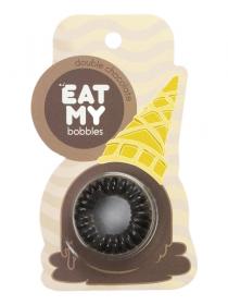 Eat My Резинка для волос Двойной шоколад мини упаковка, 3 шт. фото