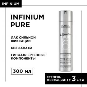 Loreal Professionnel Лак Pure Strong сильной фиксации, 300 мл. фото