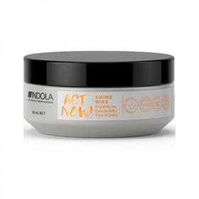 Indola Воск с эффектом блеска Act Now Shine Wax, 85 мл. фото