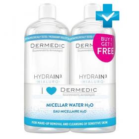 Dermedic Мицеллярная вода H2O, 500 мл х2 шт. фото