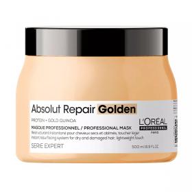 Loreal Professionnel Маска Absolut Repair Golden для восстановления поврежденных волос, 500 мл. фото