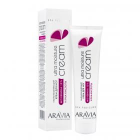 Aravia Professional Крем ультраувлажняющий для ног с мочевиной 15 и PHA-кислотами Ultra Moisture Cream, 100 мл. фото