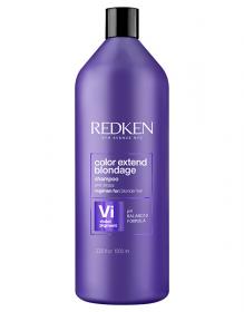 Redken Шампунь с ультрафиолетовым пигментом для оттенков блонд, 1000 мл. фото