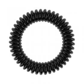 Invisibobble Резинка-браслет для волос True Black, с подвесом, 3 шт. фото