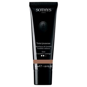 Sothys Омолаживающая тональная основа с эффектом сияния кожи Teint jeunesse, оттенок Персик, C30, 30 мл. фото