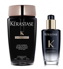 Kerastase Набор шампунь 250 мл  масло-парфюм 100 мл. фото
