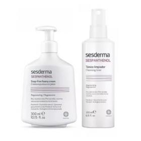 Sesderma Набор Очищение и восстановление крем-пенка 300 мл  тоник 200 мл. фото