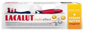 Lacalut Промо-набор Lacalut Multi-Effect Plus зубная паста 75 мл  зубная щетка. фото