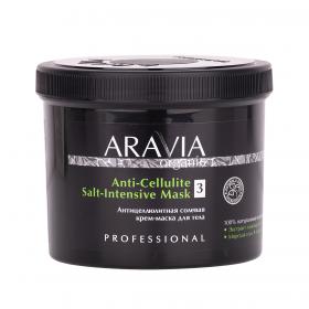 Aravia Professional Антицеллюлитная солевая крем-маска для тела, 550 мл. фото