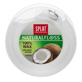 Splat Объемная зубная нить Natural Wax с ароматом кокоса, 40 м. фото