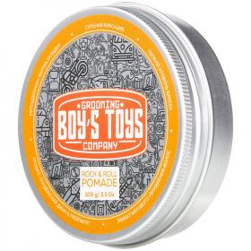 Boys Toys Помада для укладки волос сильной фиксации и средним уровнем блеска Rock  Roll Pomade, 100 г. фото