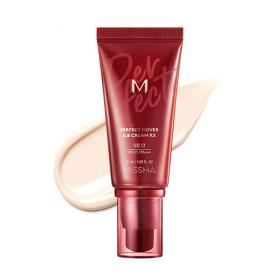 Missha Тональный BB крем M Perfect Cover BB Cream Rx  17 Bright Beige, 50 мл. фото